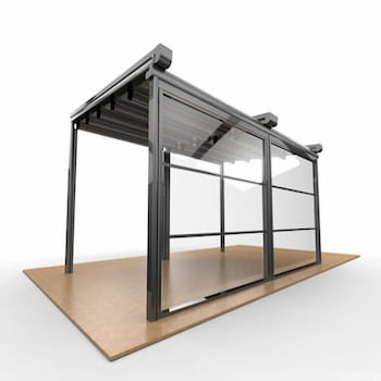 Подъемные стекла для пергол